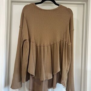 Free people oh my babydoll top